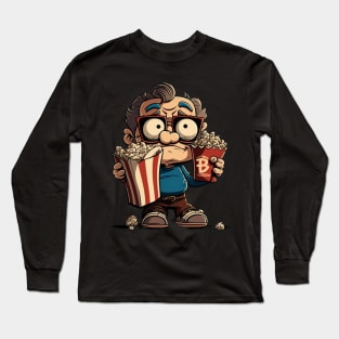 Movie Night Snack Long Sleeve T-Shirt